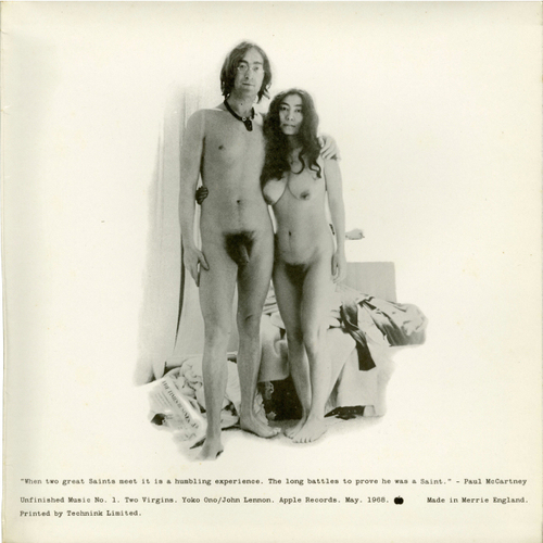 1968 – Unfinished Music No. 1: Two Virgins